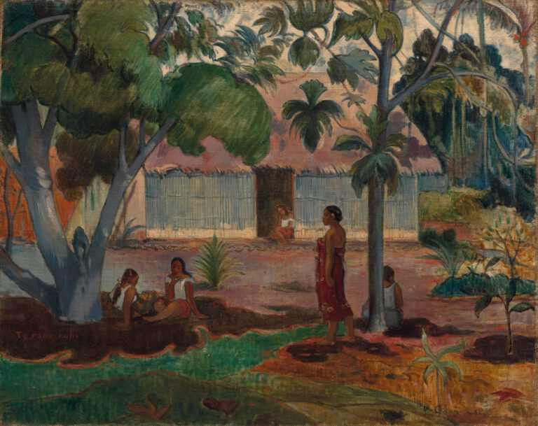 The Large Tree by Paul Gauguin Cleveland Museum of Art 1975.263 scaled 1 The Large Tree by Paul Gauguin Cleveland Museum of Art 1975.263 scaled 1