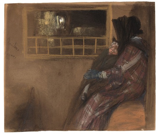 Omnibus memory Adolph von Menzel 1