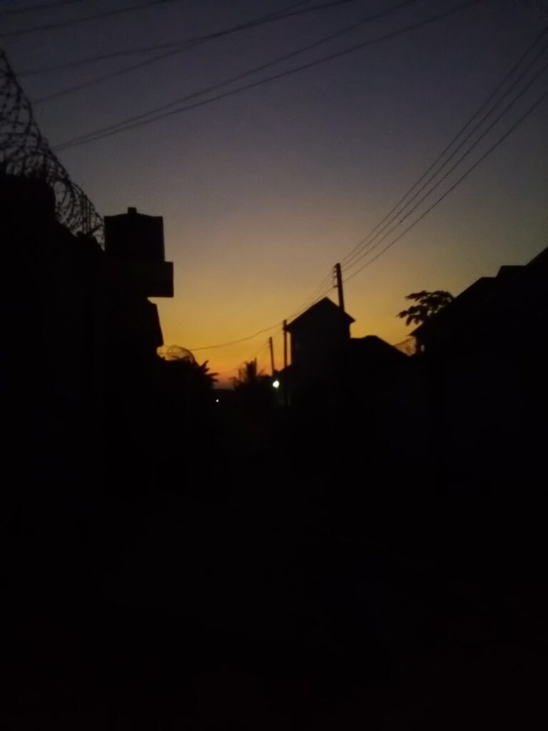 Sunset in Africa Portharcourt 1
