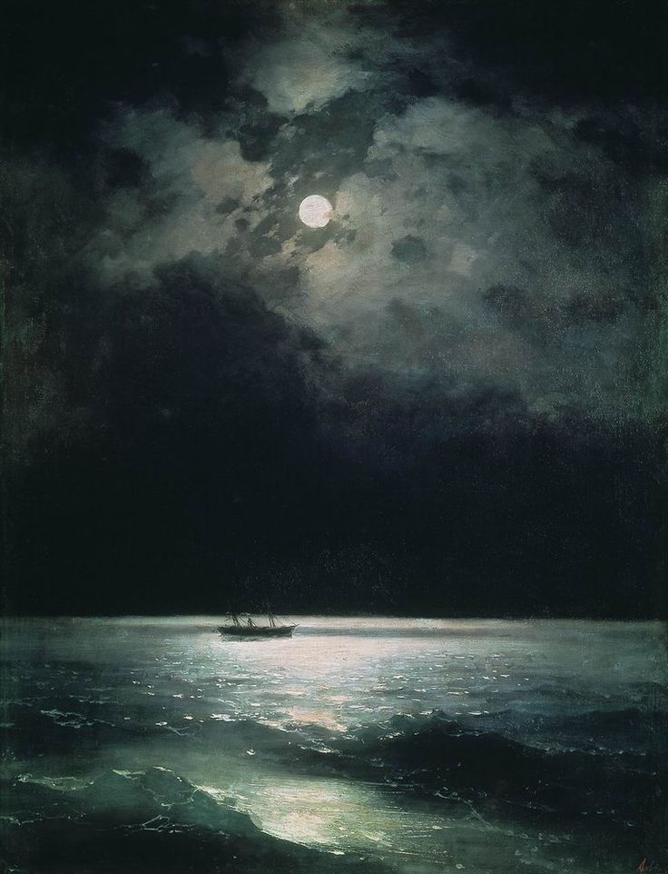The Black Sea at night 1