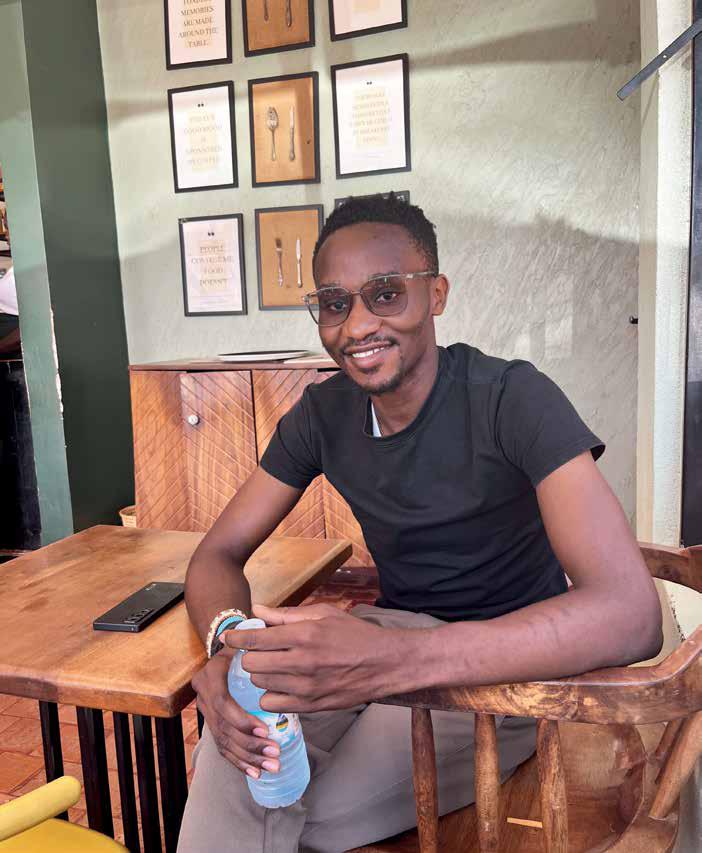 Sam Tusemerirwe photographed in Bugolobi Kampala. © Rodney Muhumuza for TWR