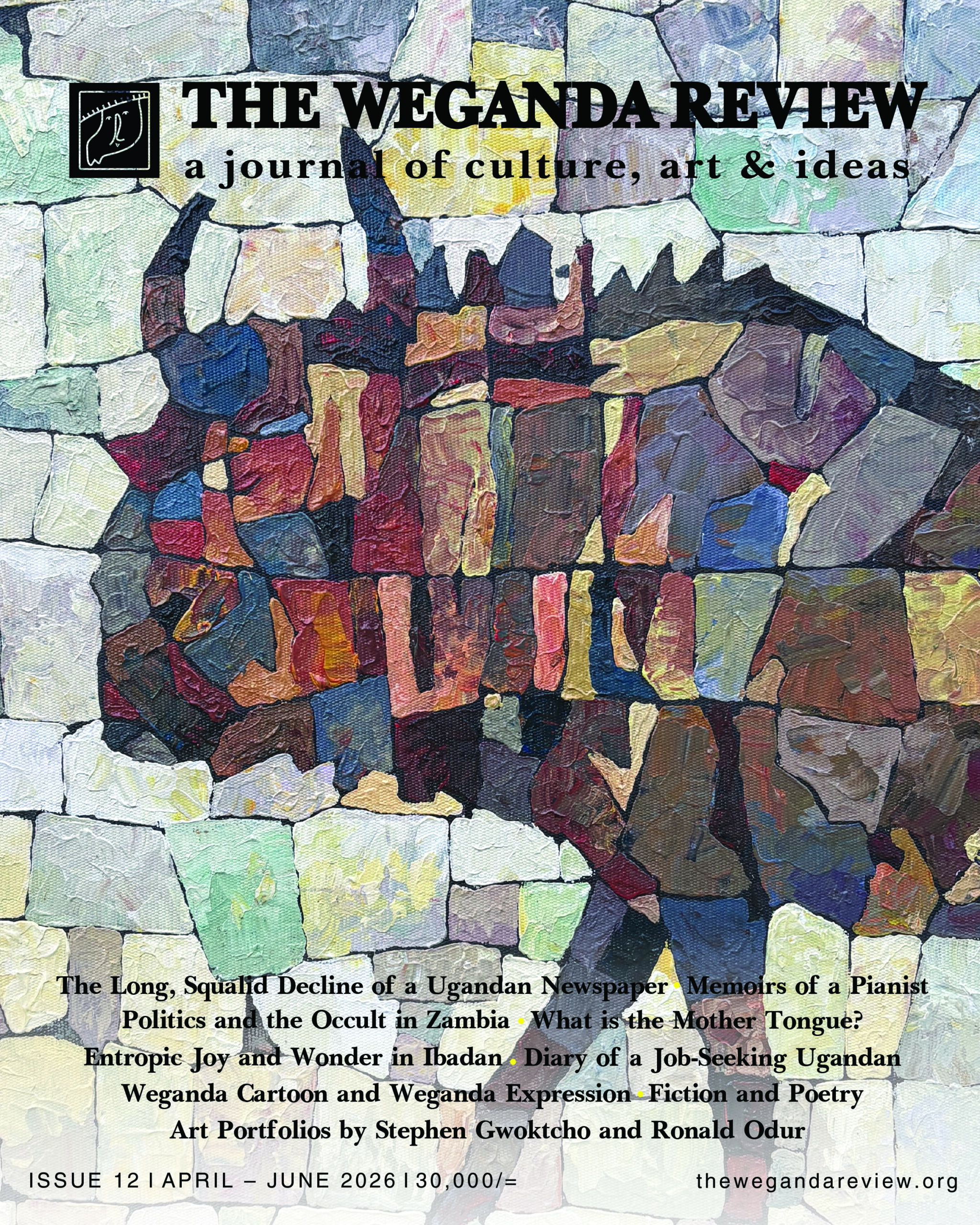 The Weganda Review digital copy: Issue XII (April – June 2026 issue)