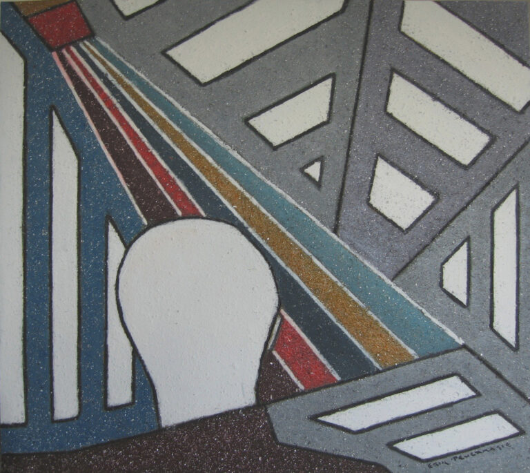 25. Geometric Painting of a Head with Colorful Rays The Weganda Review Issue 13 25. Geometric Painting of a Head with Colorful Rays The Weganda Review Issue 13