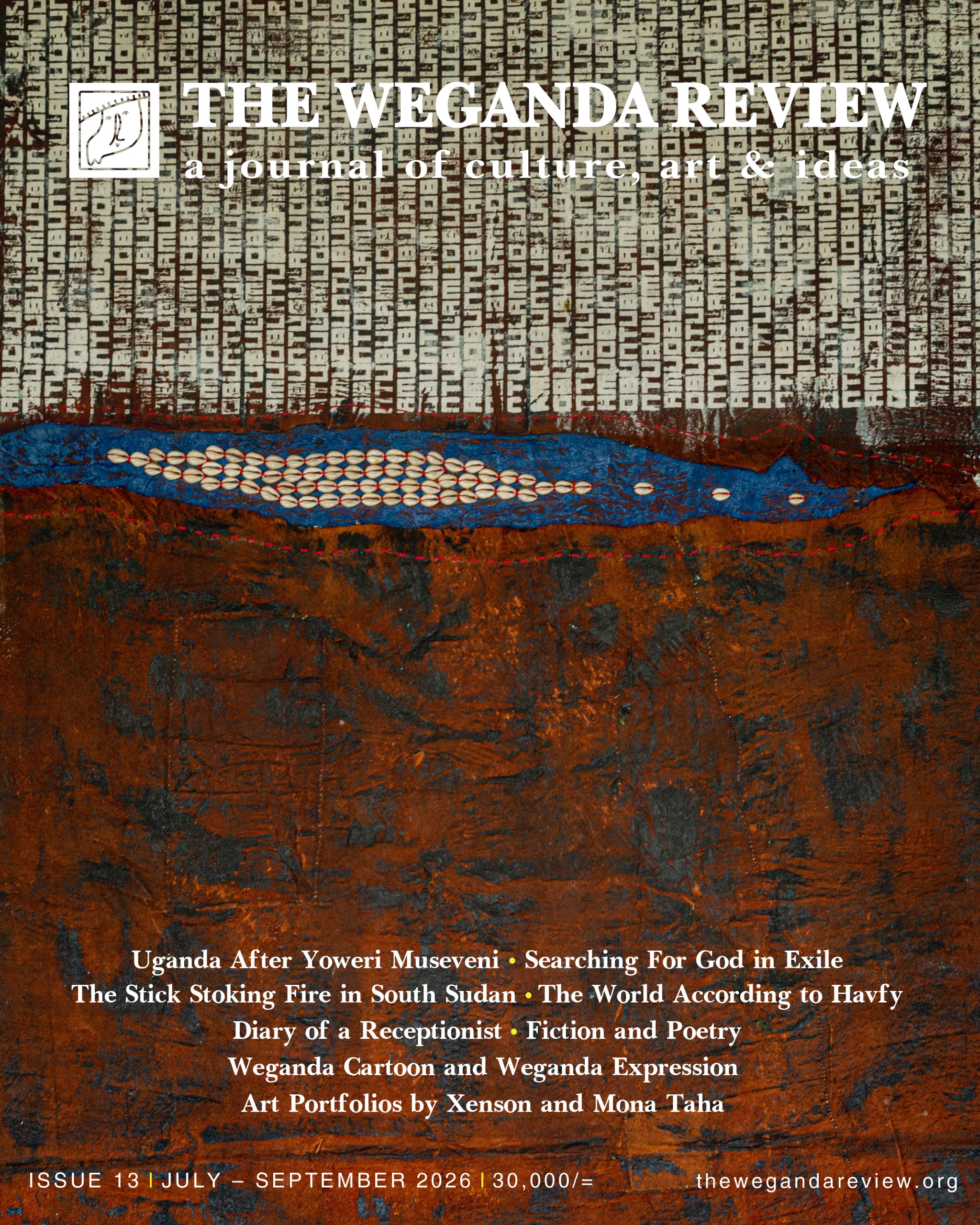 The Weganda Review digital copy: Issue XIII (July – Sept. 2026 issue)