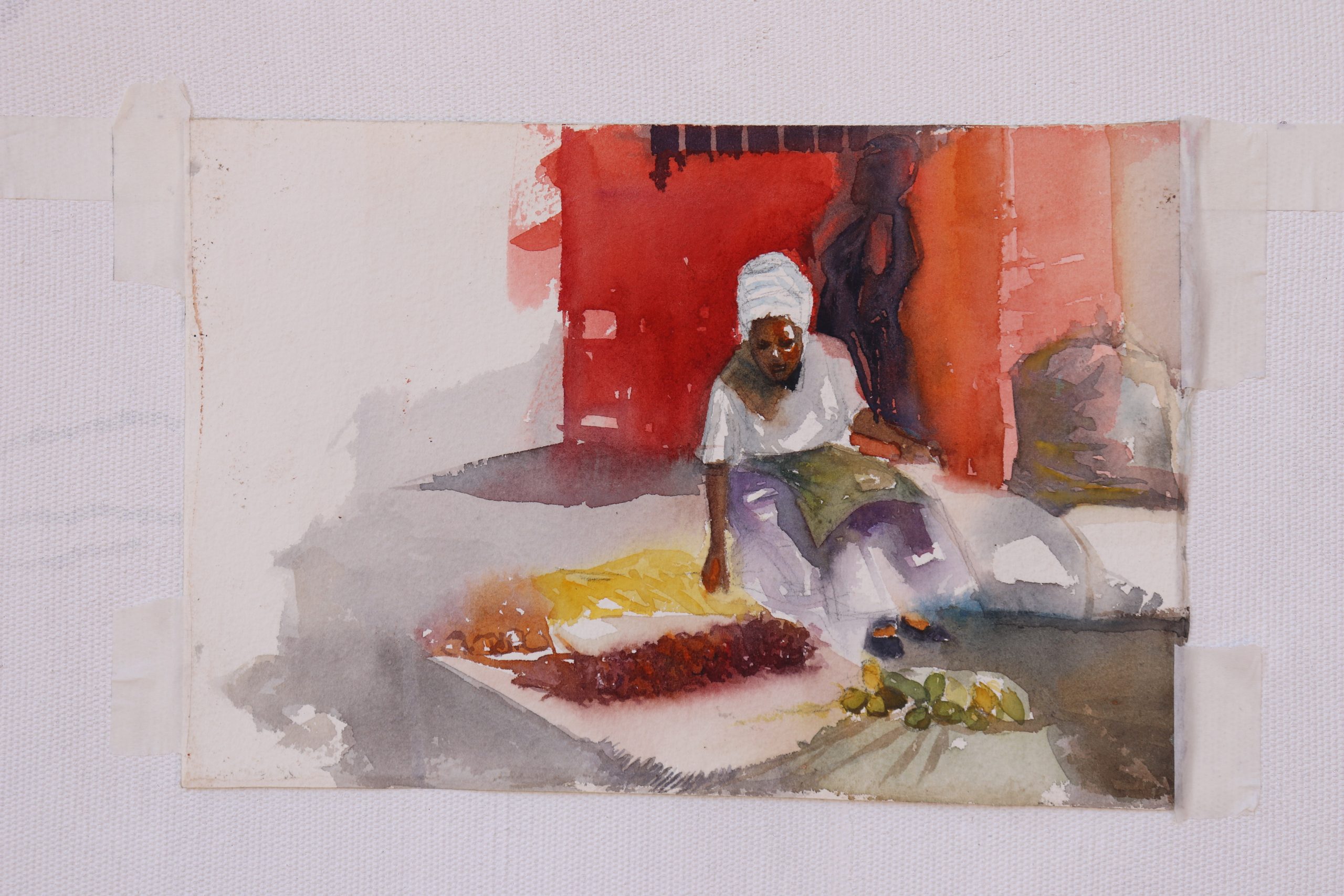 street disciple x watercolour 29x19.4cm 2019 scaled