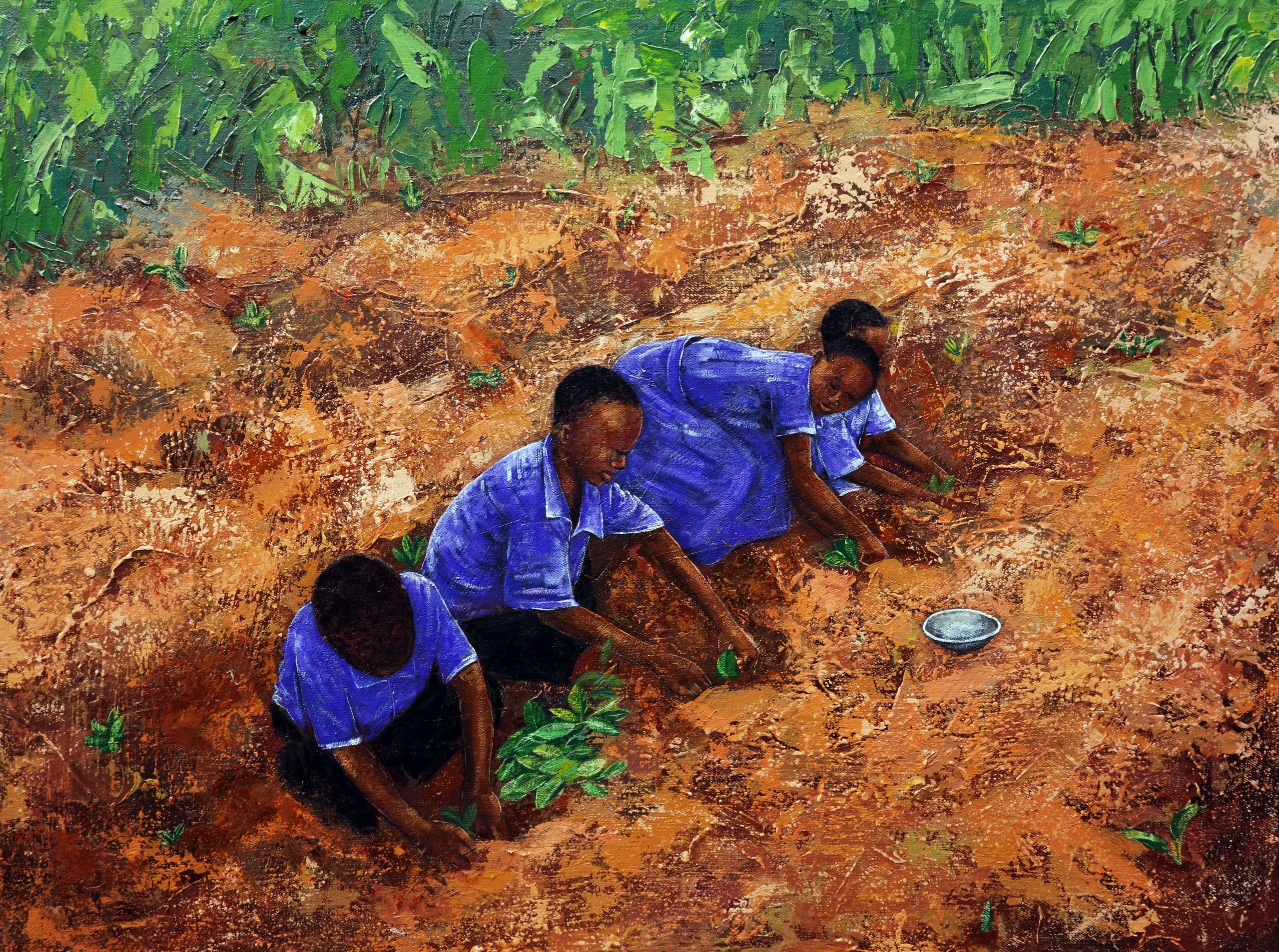 2017.learning through practice.acrylics on canvas.75cm 50cm scaled